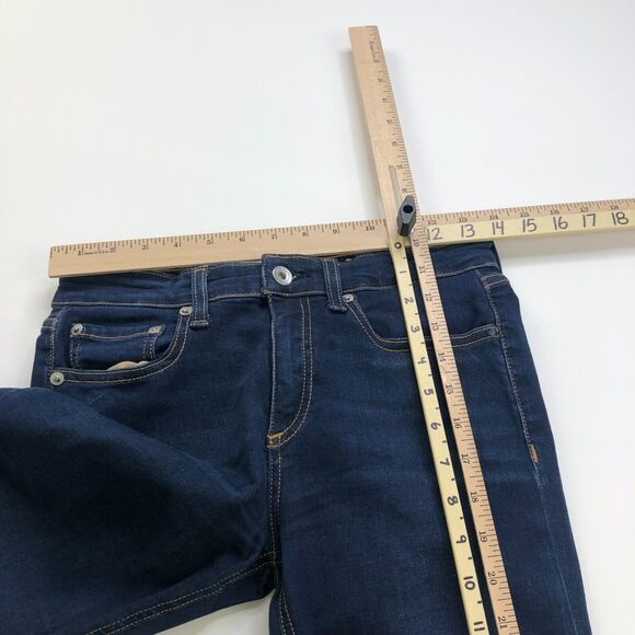 Rag & Bone Cate Mid Rise Ankle Skinny 25 (Fits 28W 27L) Mid Rise Jeans HR1 - Picture 6 of 12